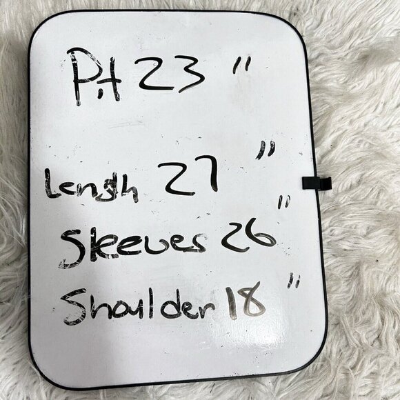 Levis Jacket Adult M Green Canvas Full Zip Military Sherpa Lined Mid Weight Coat - Picture 12 of 12